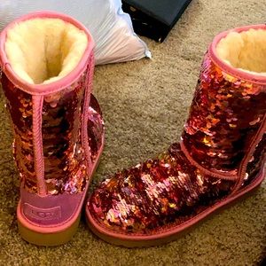 Sequin Ugg Boots